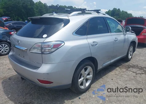 2010 Lexus Rx 350 z USA, uszkodzony, nr VIN 2T2BK1BA3AC028795